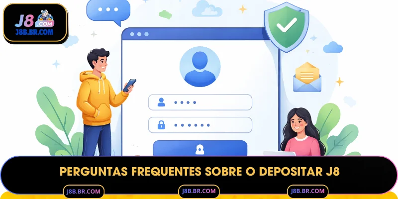 Perguntas Frequentes (FAQ) sobre Entrar J8
